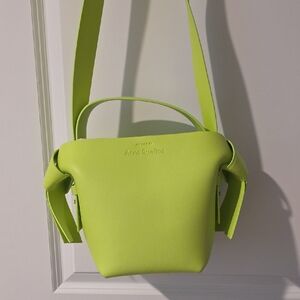 Acne Studios Neon Green Musubi Small